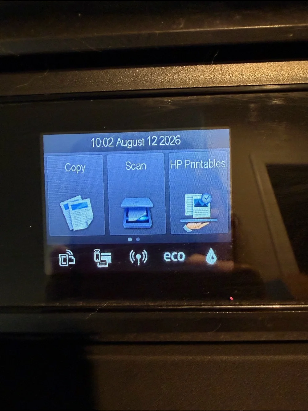 HP Black All-in-One Printer with Touchscreen - Envy 5665